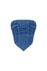As It Was Strapless Denim Top
